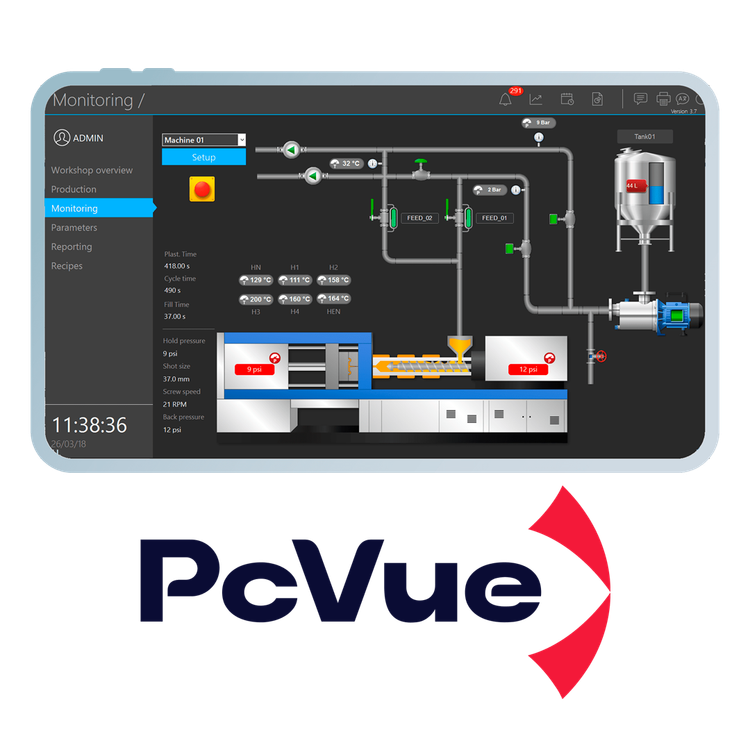 🖥️ PcVue SCADA – Smart Supervision for Your Industry